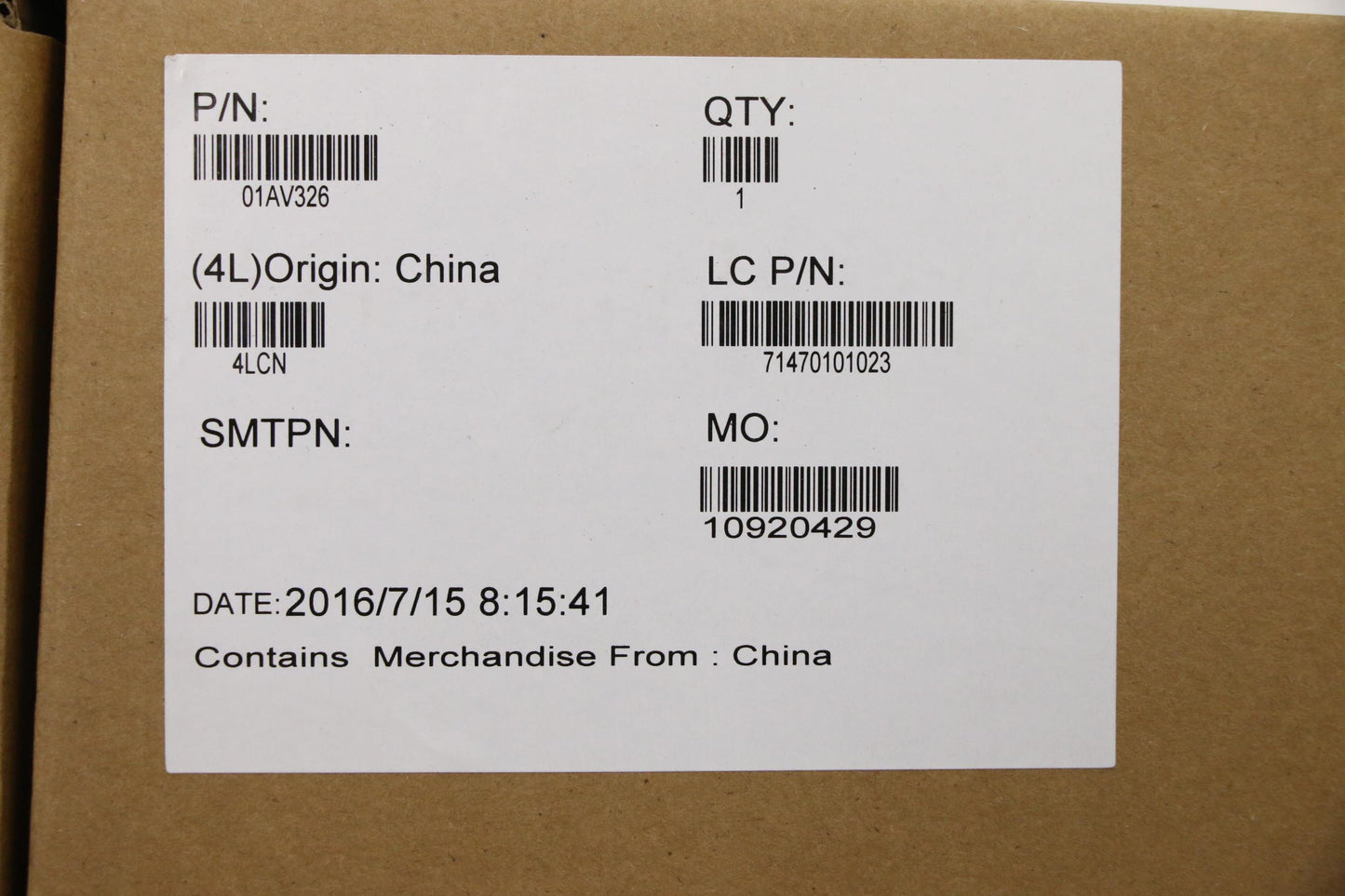 Lenovo Pl System Boards - 01AV326