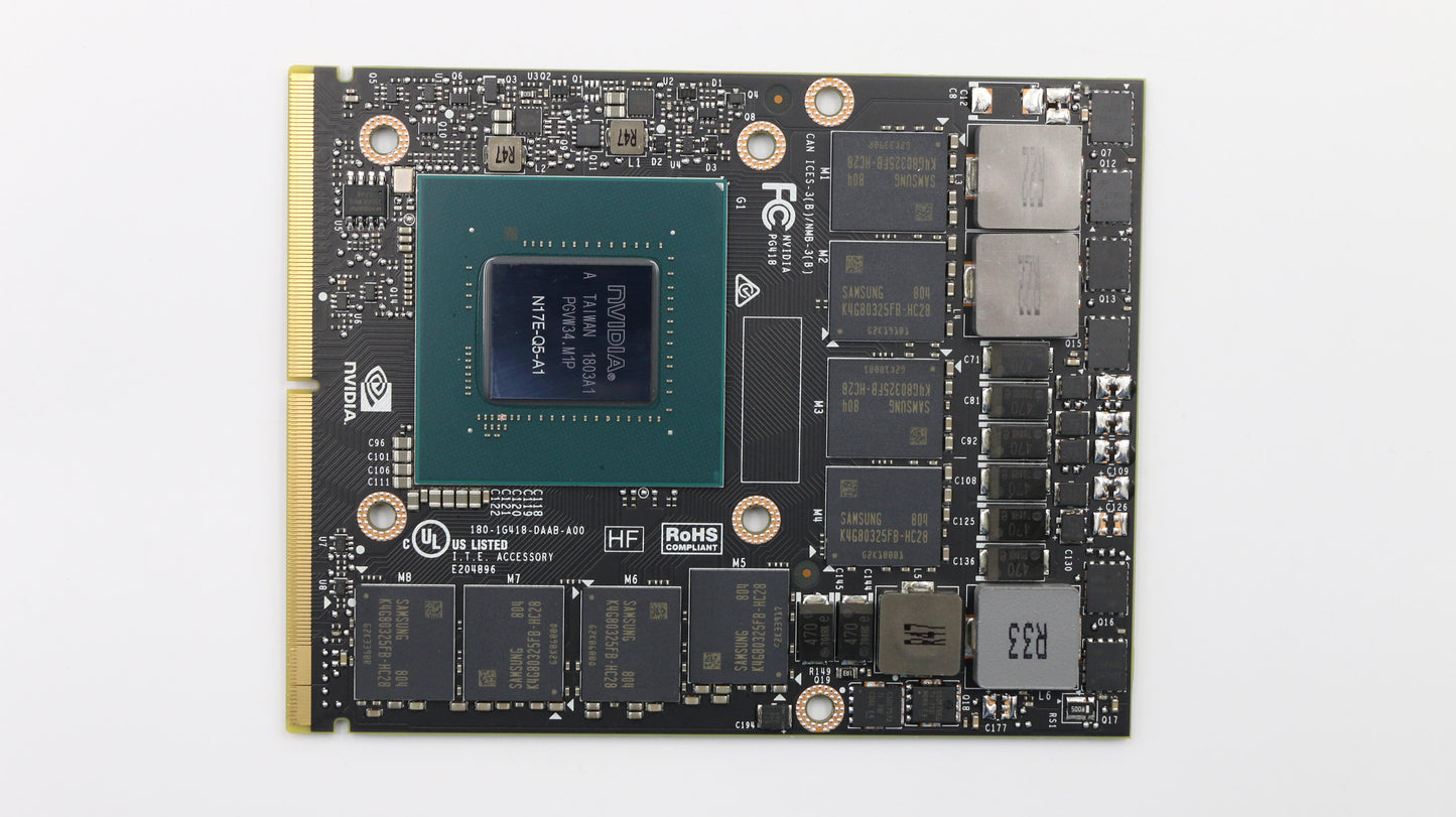 Lenovo Mxm N17E-Q5-A1 Nvidia - 01AV353