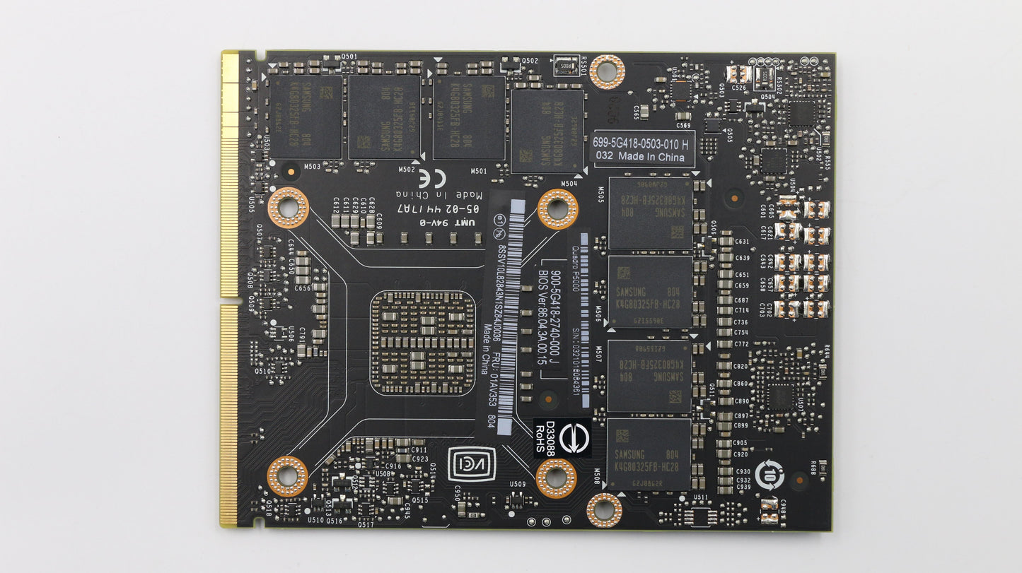 Lenovo Mxm N17E-Q5-A1 Nvidia - 01AV353