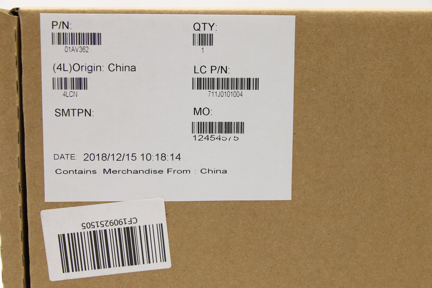 Lenovo Mbwini77820Hqm1200Myamtntpmyra - 01AV362