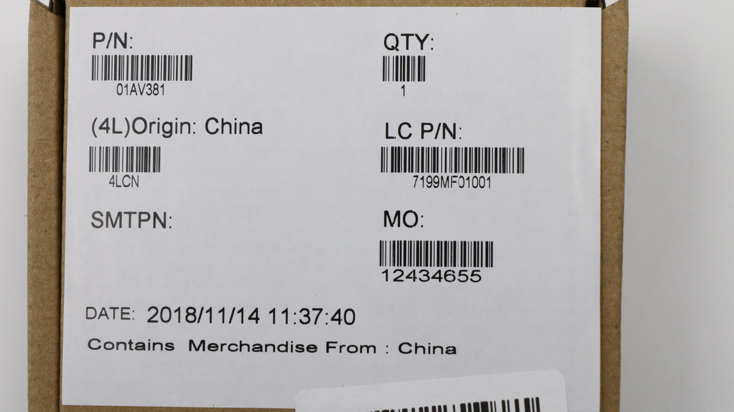 Lenovo Bracket Ram Bracket - 01AV381
