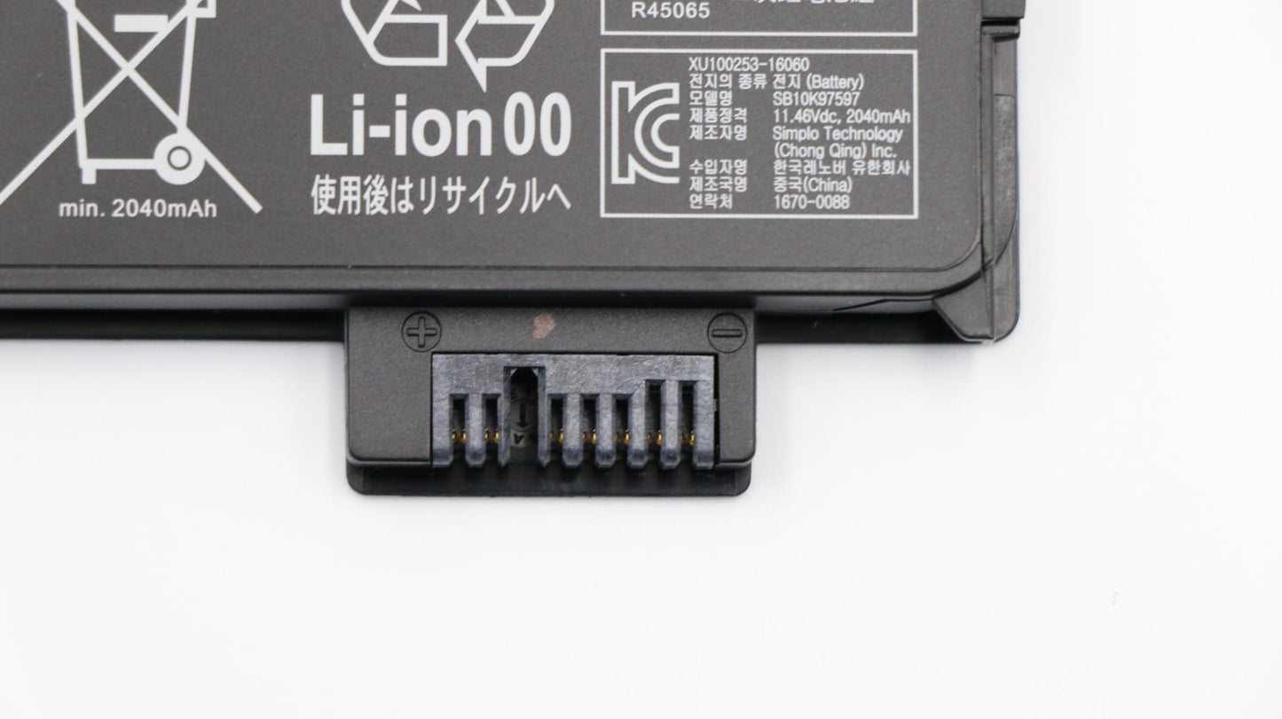 Lenovo (01AV452) 3-Cell Battery, 13.05V, 24Wh