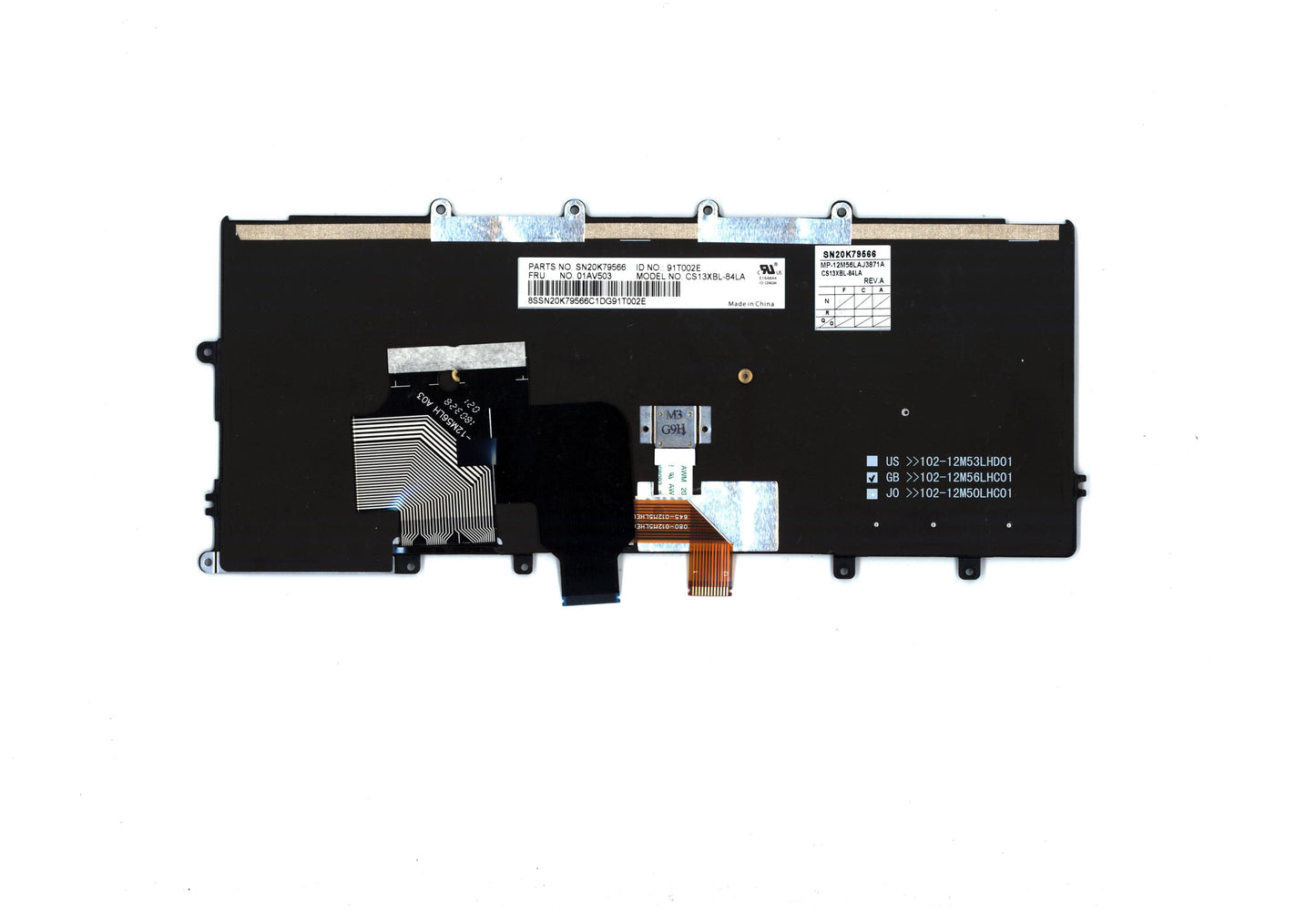 Lenovo Ki Keyboards Internal - 01AV503