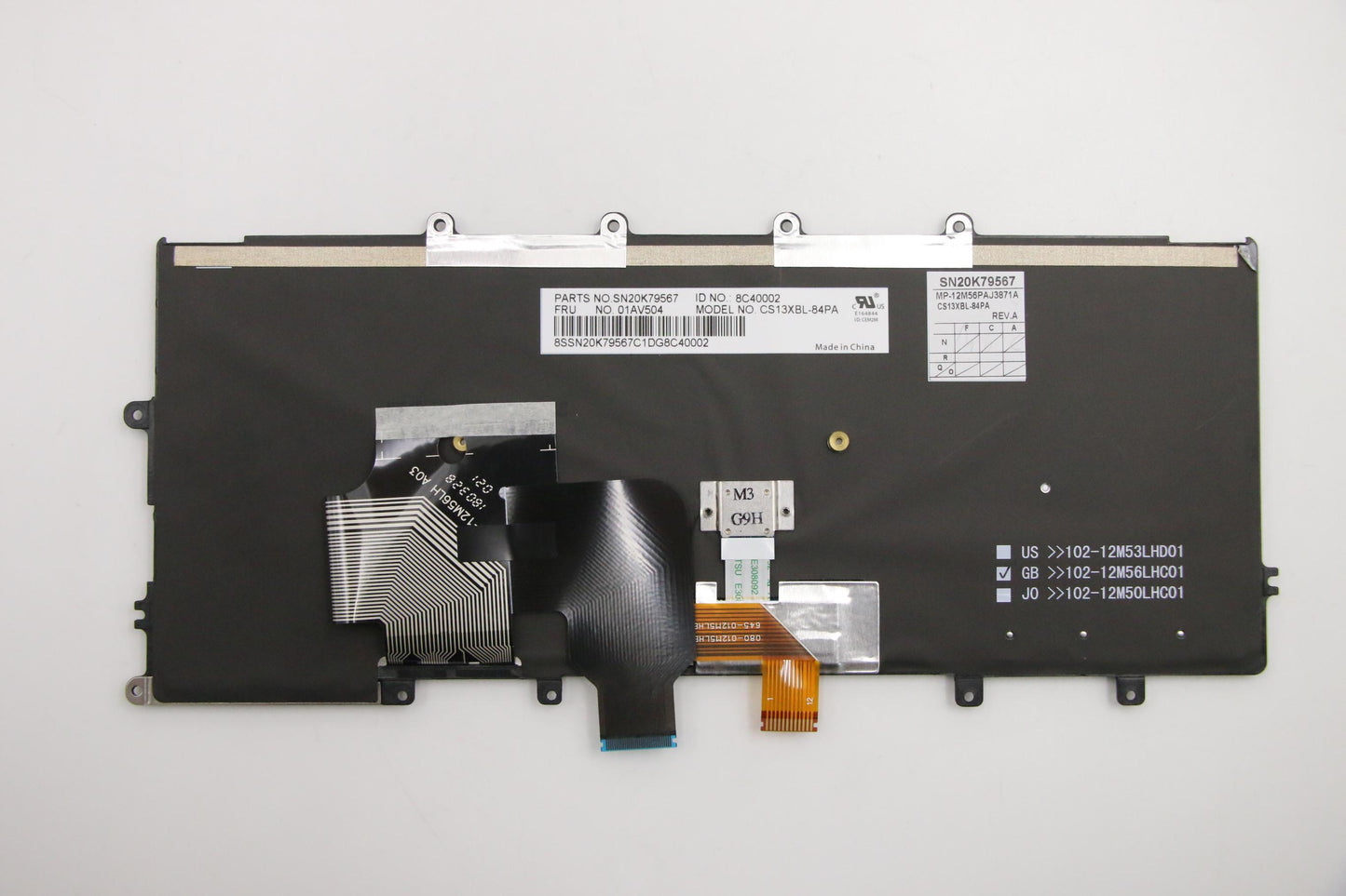 Lenovo Ki Keyboards Internal - 01AV504