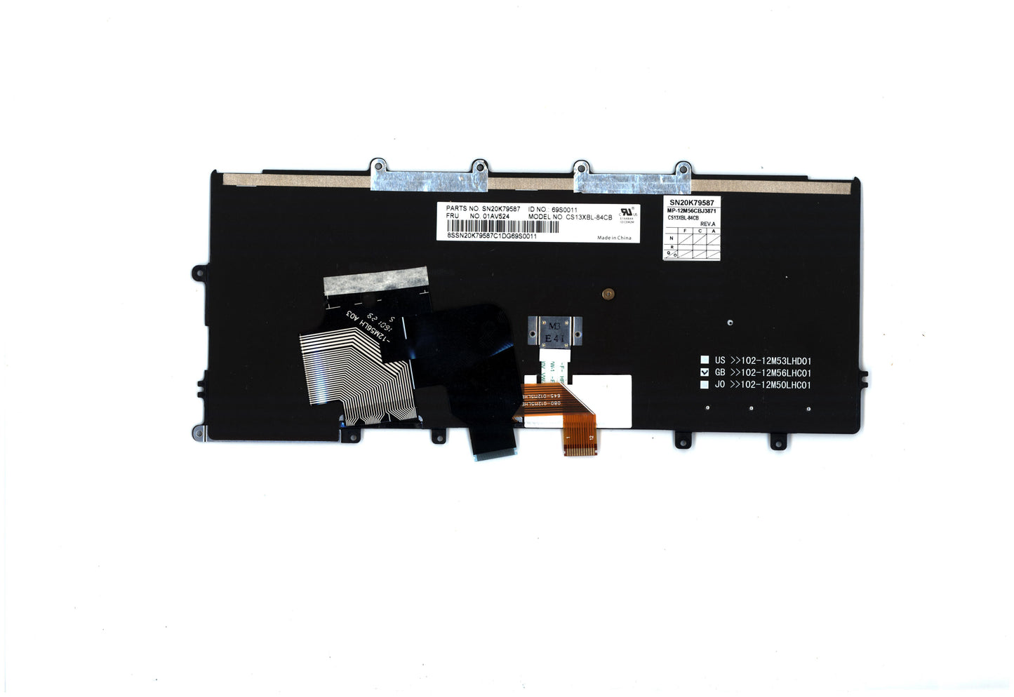 Lenovo Ki Keyboards Internal - 01AV524