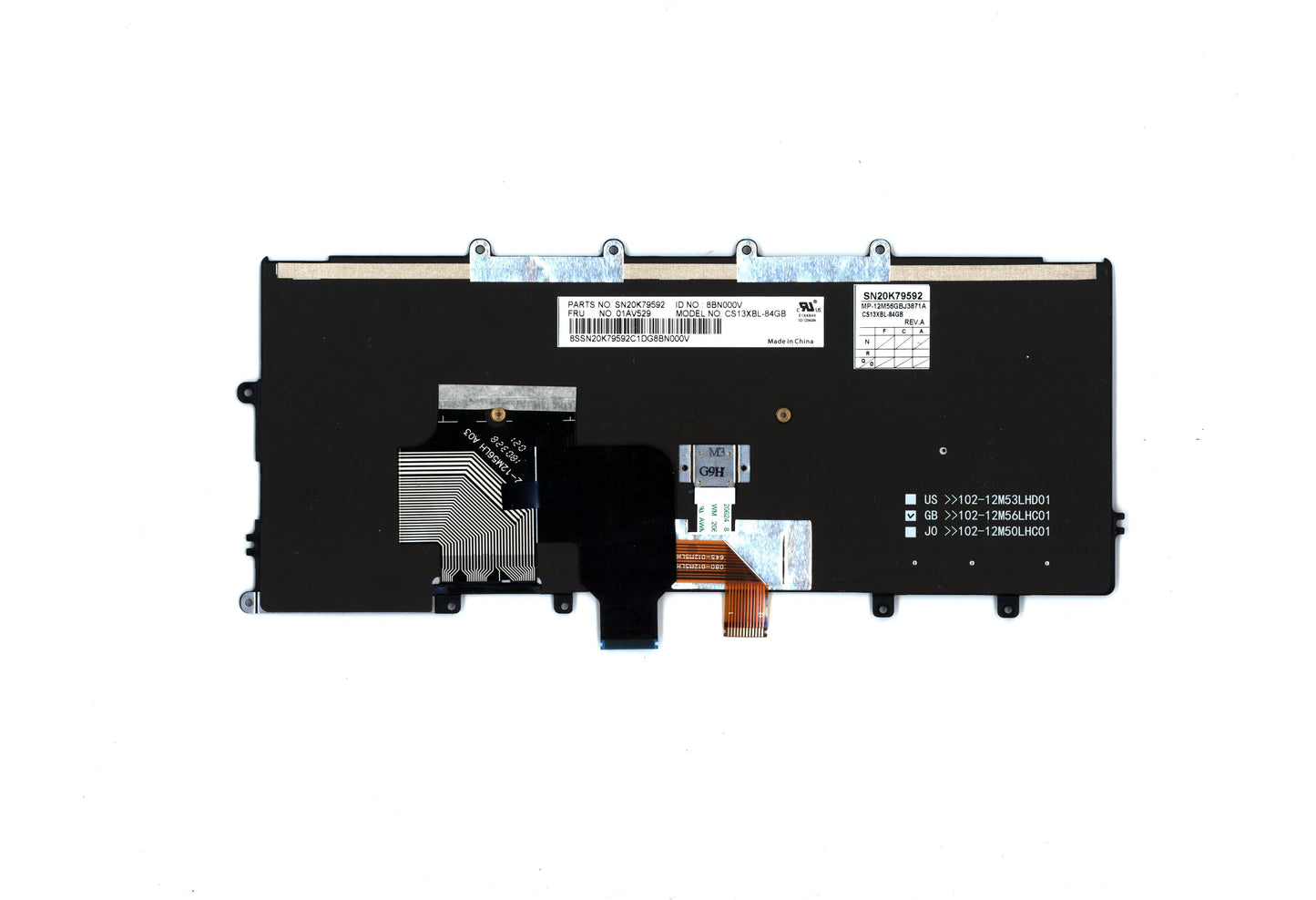 Lenovo Ki Keyboards Internal - 01AV529