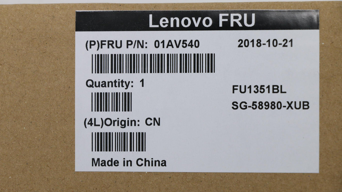 Lenovo Laptop Keyboard - 01AV540