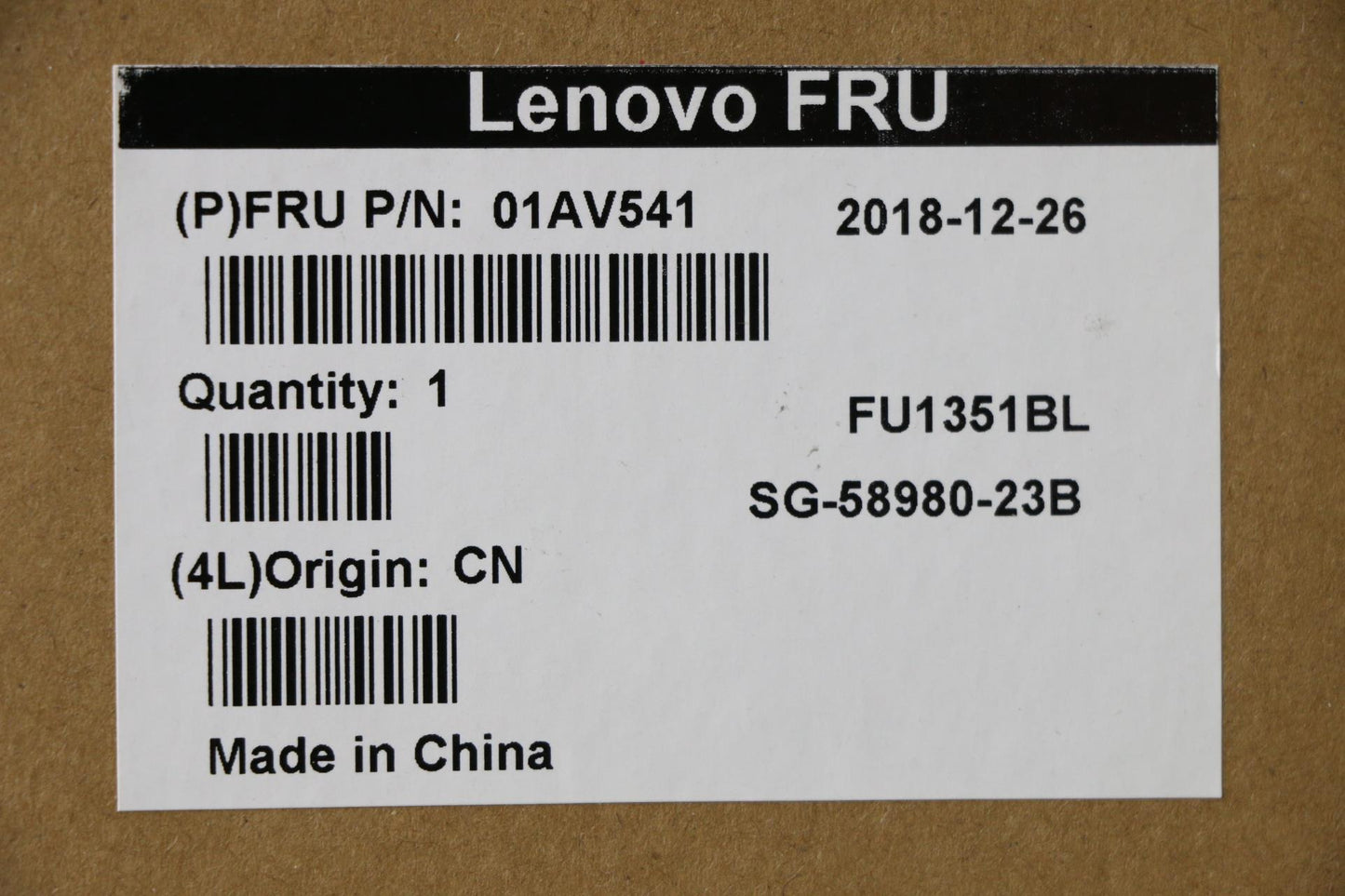 Lenovo Ki Keyboards Internal - 01AV541