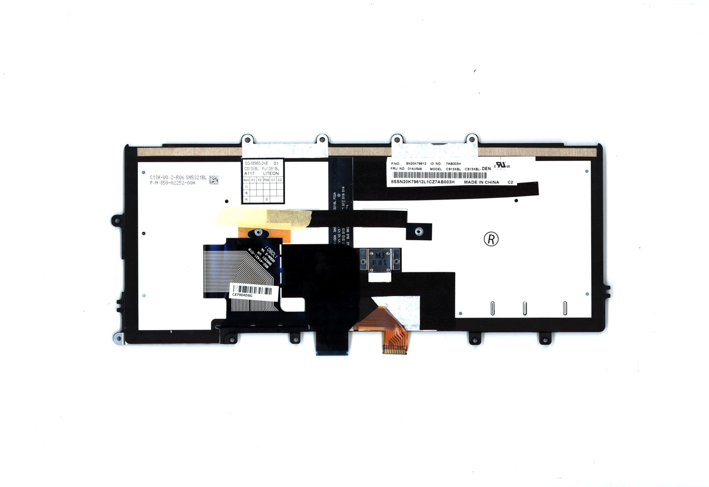 Lenovo Ki Keyboards Internal - 01AV549