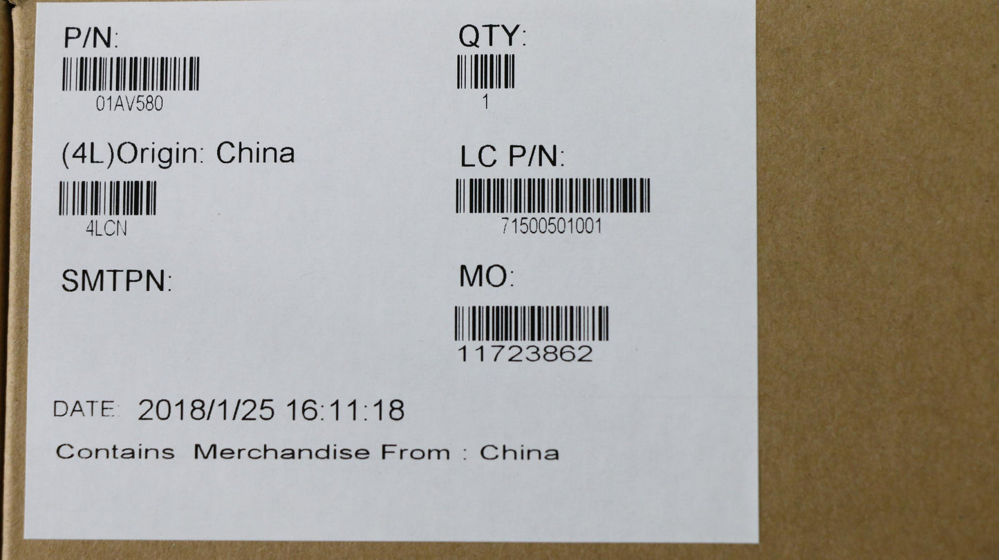 Lenovo Bz Bezels/Doors - 01AV580