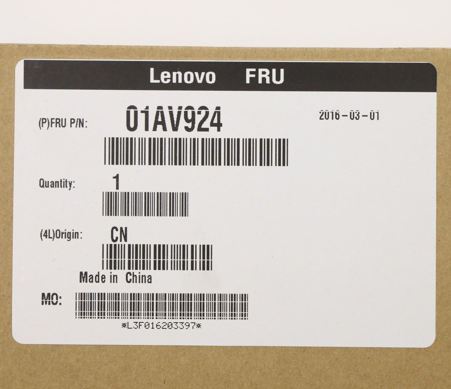 Lenovo 01AV924 Ks Kits Screws And Labels