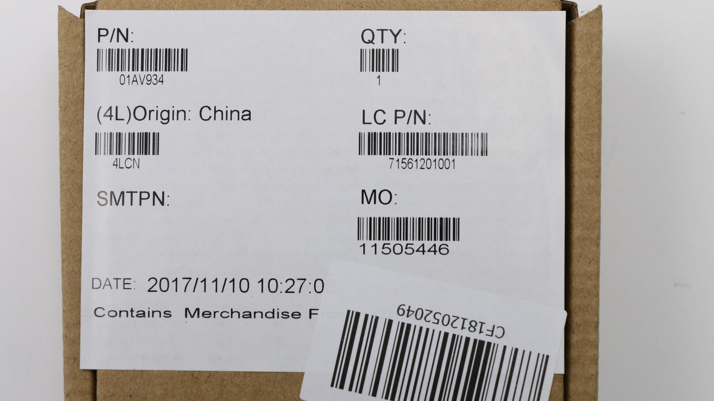 Lenovo Ks Kits Screws And Labels - 01AV934