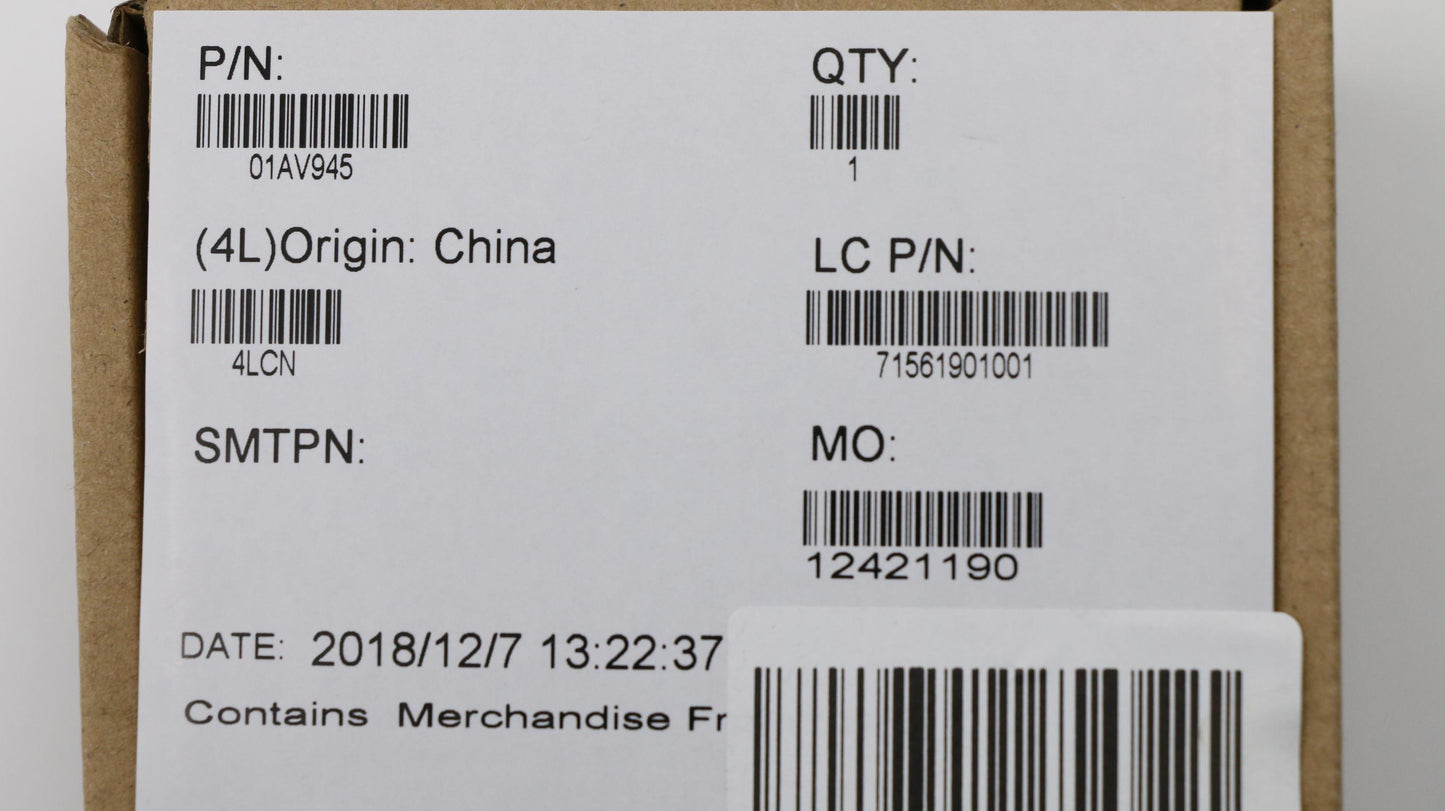 Lenovo Ks Kits Screws And Labels - 01AV945