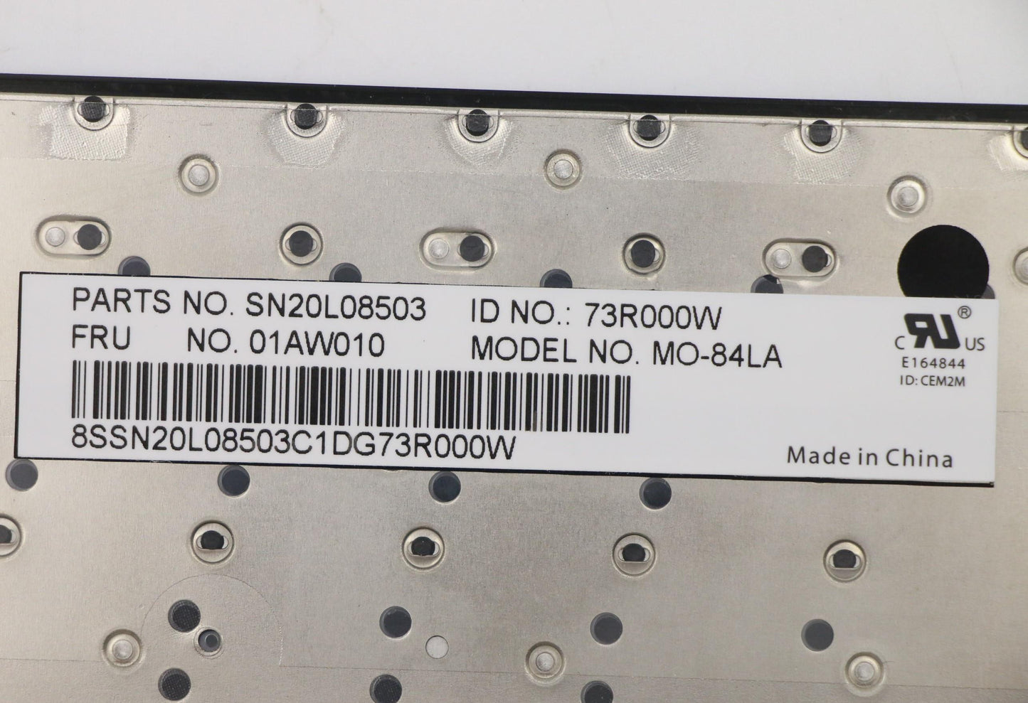 Lenovo Ki Keyboards Internal - 01AW010