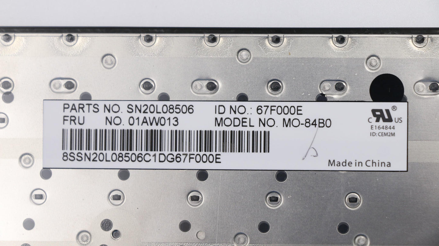 Lenovo Ki Keyboards Internal - 01AW013