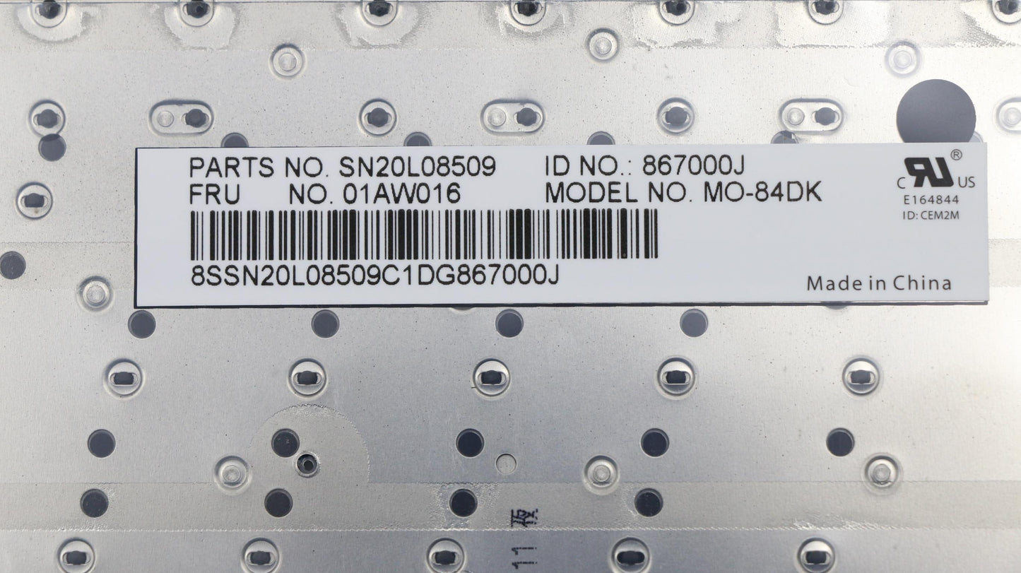Lenovo Ki Keyboards Internal - 01AW016
