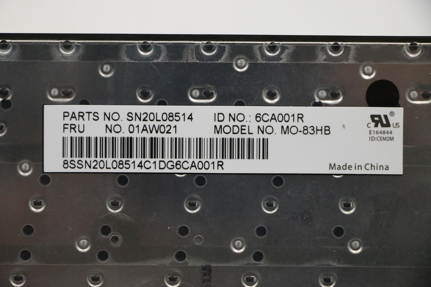 Lenovo Ki Keyboards Internal - 01AW021