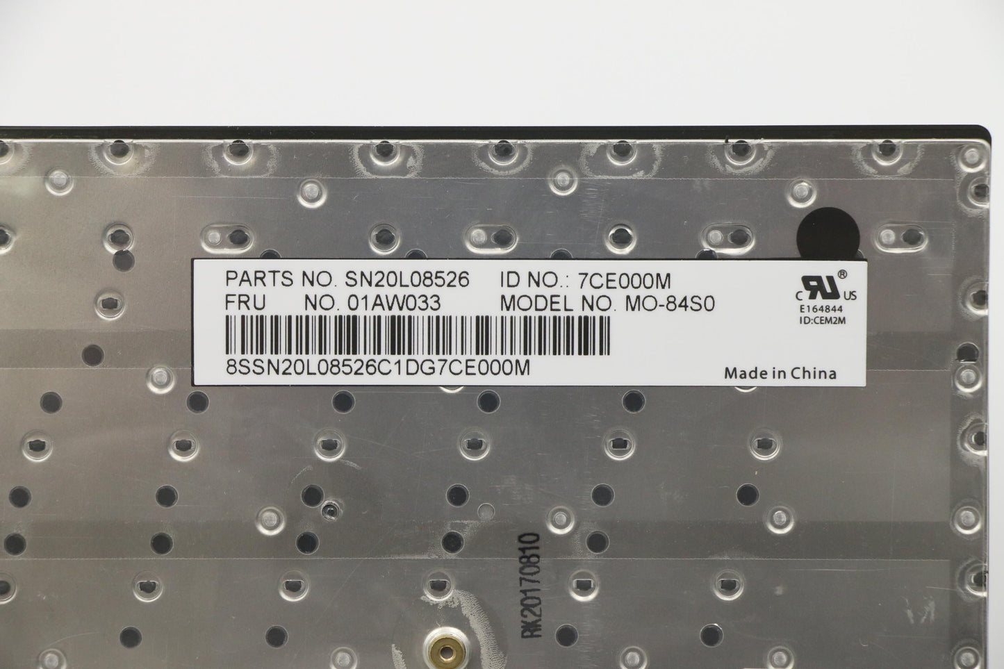 Lenovo Ki Keyboards Internal - 01AW033