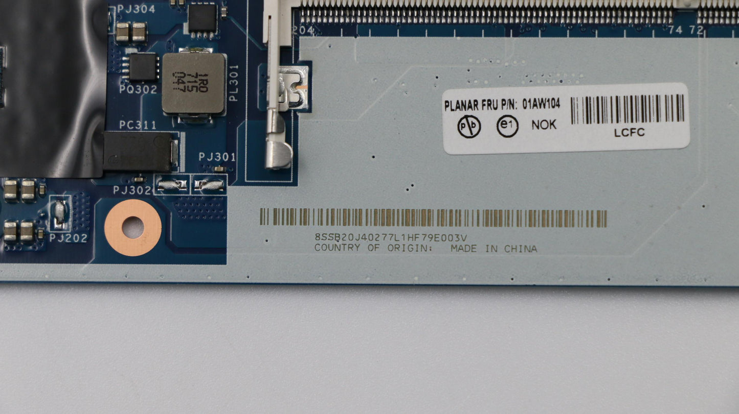 Lenovo Pl System Boards - 01AW104