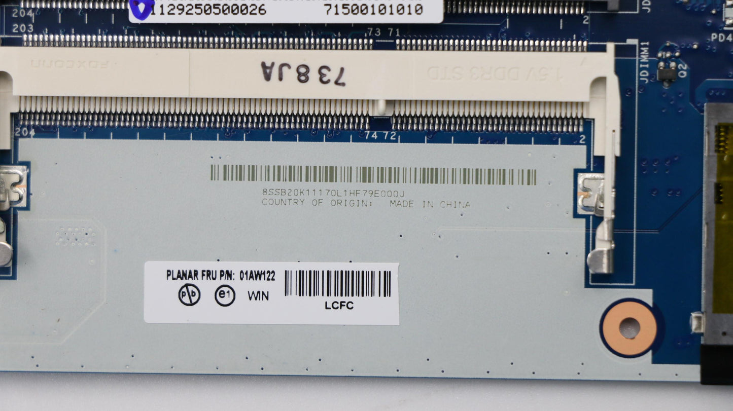 Lenovo Pl System Boards - 01AW122