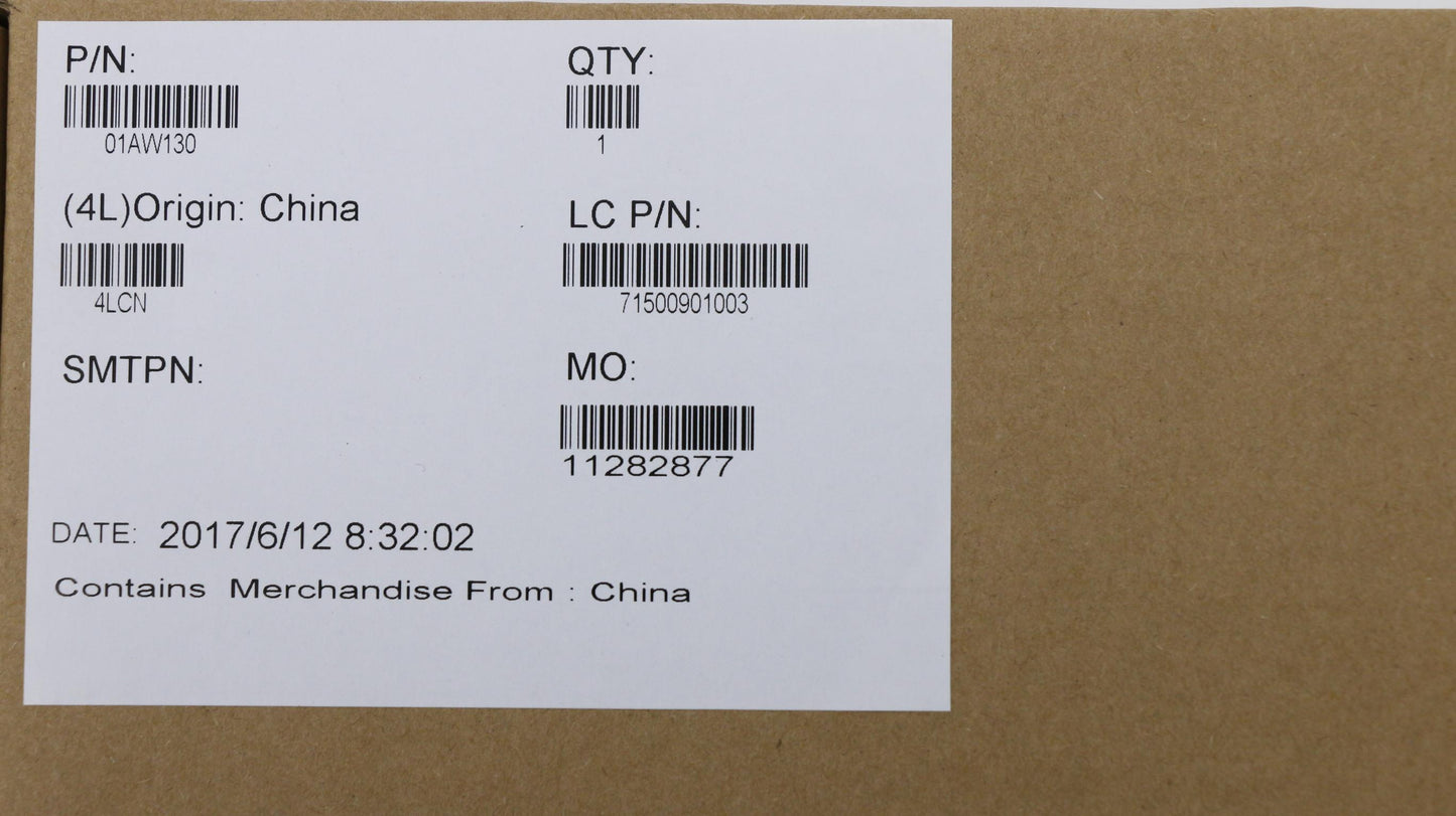 Lenovo Ma Mechanical Assemblies - 01AW130