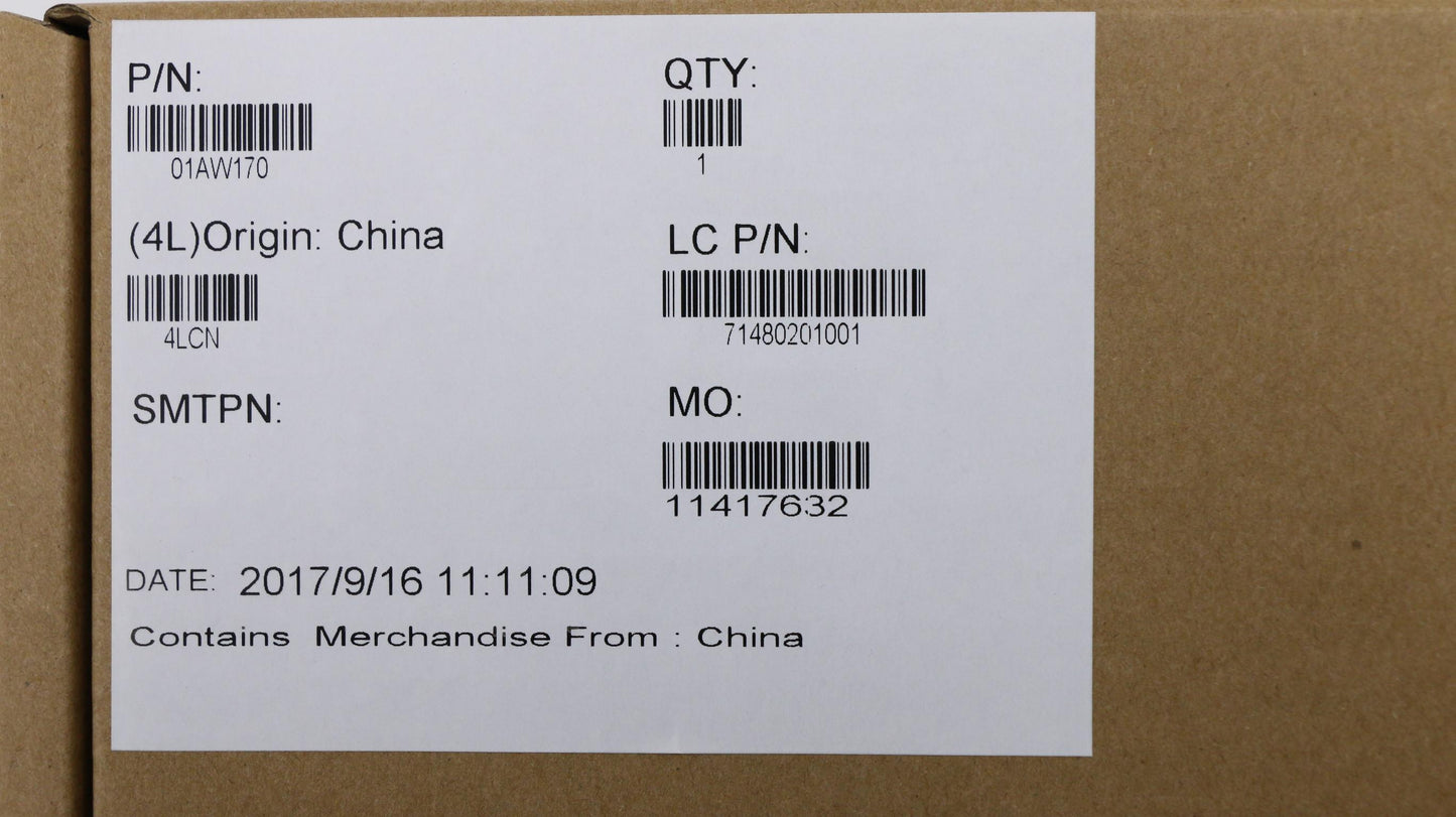 Lenovo Bz Bezels/Doors - 01AW170