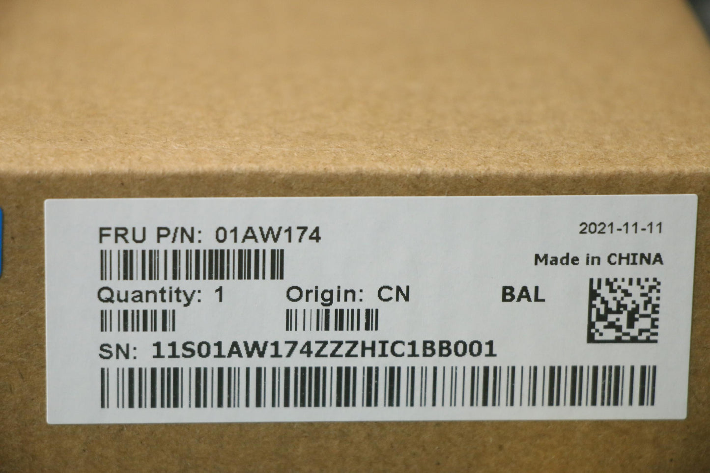 Lenovo Ci Cards Misc Internal - 01AW174