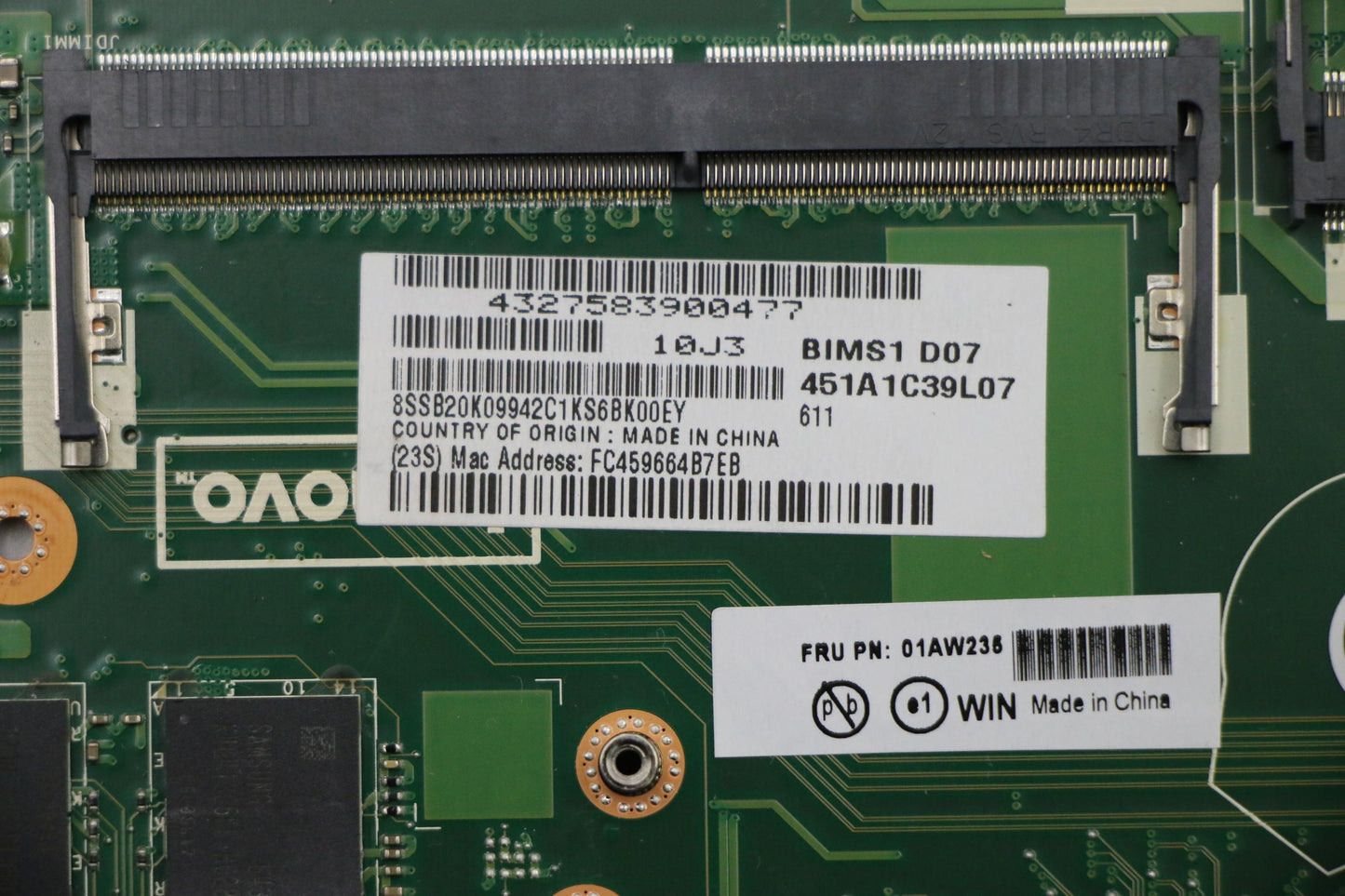 Lenovo 01AW235 Pl System Boards