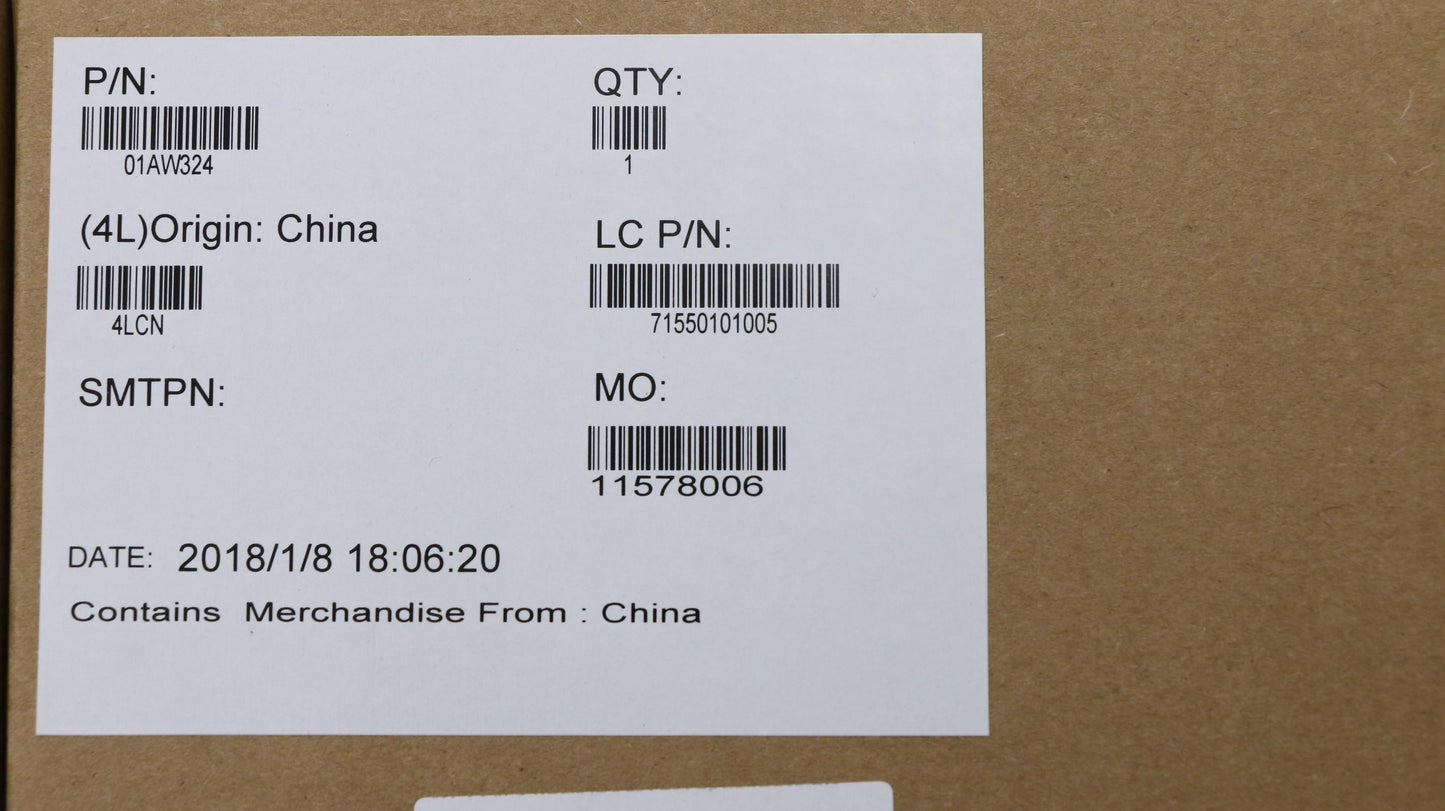 Lenovo Motherboard - 01AW324