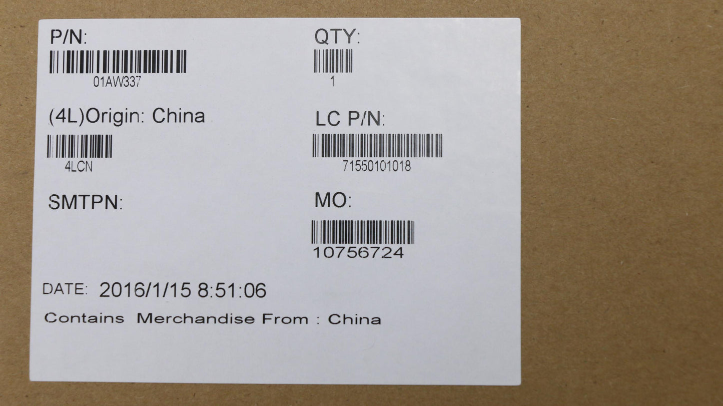 Lenovo Pl System Boards - 01AW337