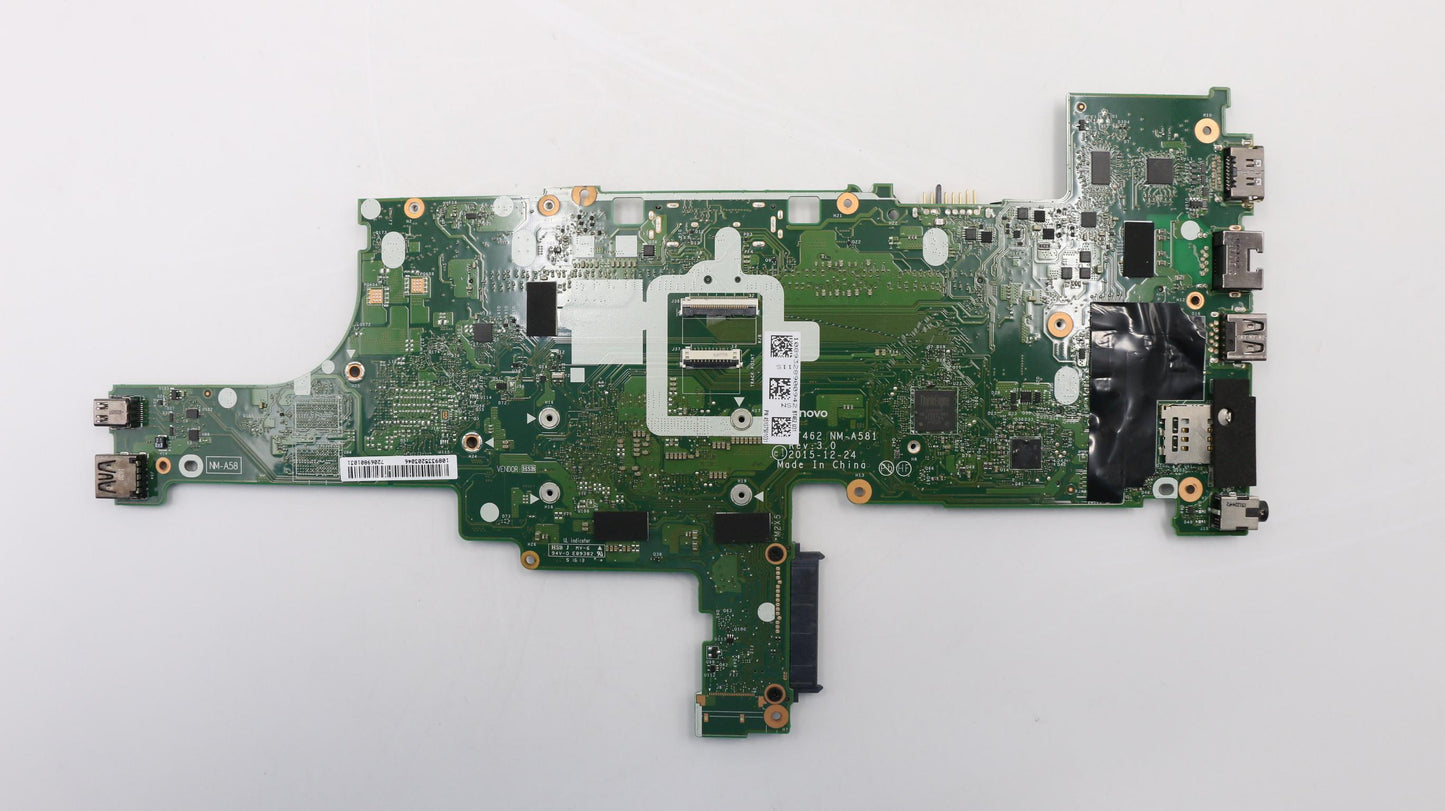 Lenovo (01AW344) System Board, i7-6600U, UMA, AMT, TPM