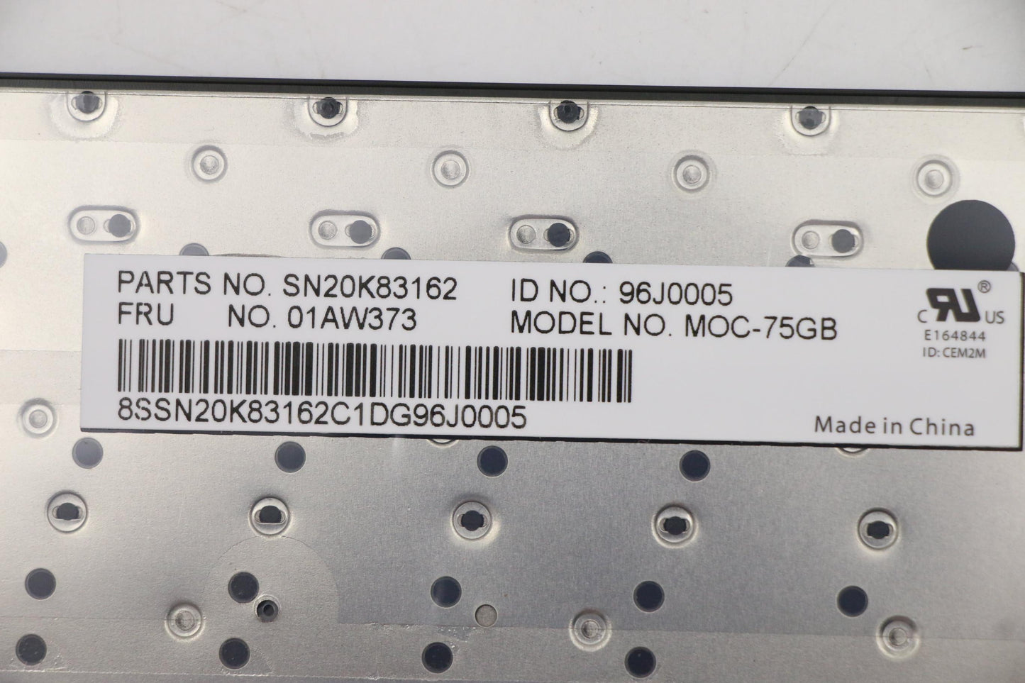 Lenovo Ki Keyboards Internal - 01AW373