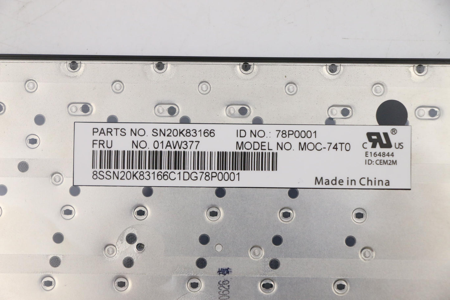 Lenovo Ki Keyboards Internal - 01AW377