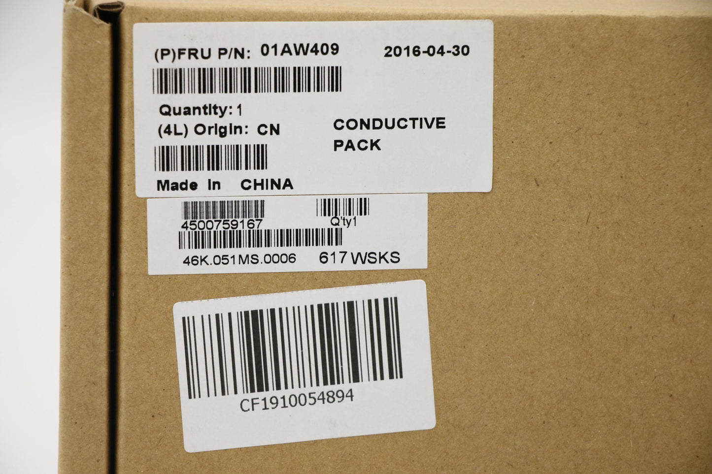 Lenovo 01AW409 Ks Kits Screws And Labels