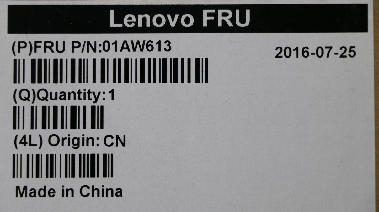 Lenovo 01AW613 X1Tb,Thinkbd,Blk,Gr,Pmx