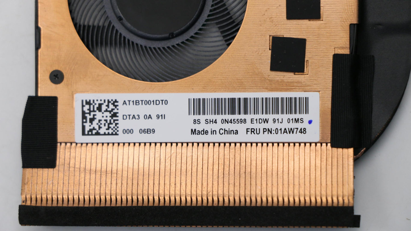 Lenovo Thermal Module,W/Fan,Delta - 01AW748