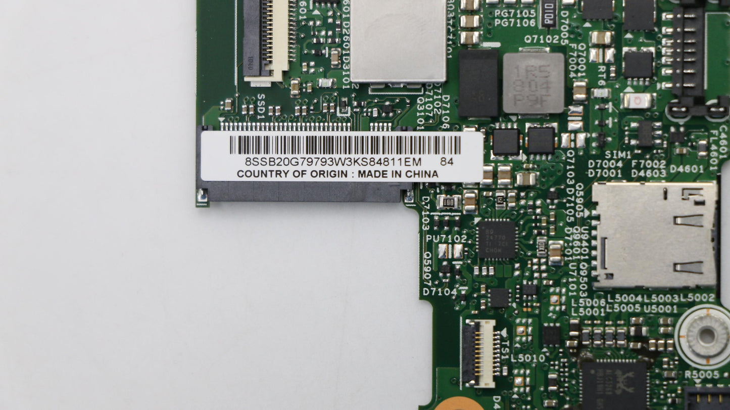 Lenovo Win, 7Y54, 8Gb, Wwan, Ntpm - 01AW777