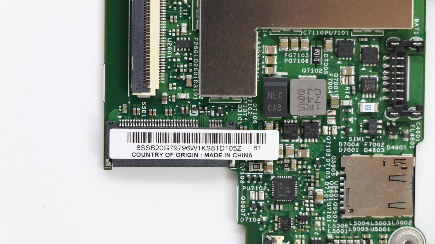 Lenovo Win, 7Y75, 8G, Wwan, Amt, Ntpm - 01AW797