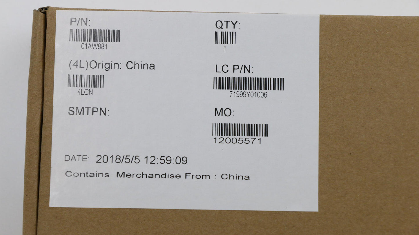 Lenovo Nok I78650U 8G Amt Ytpm2 - 01AW881
