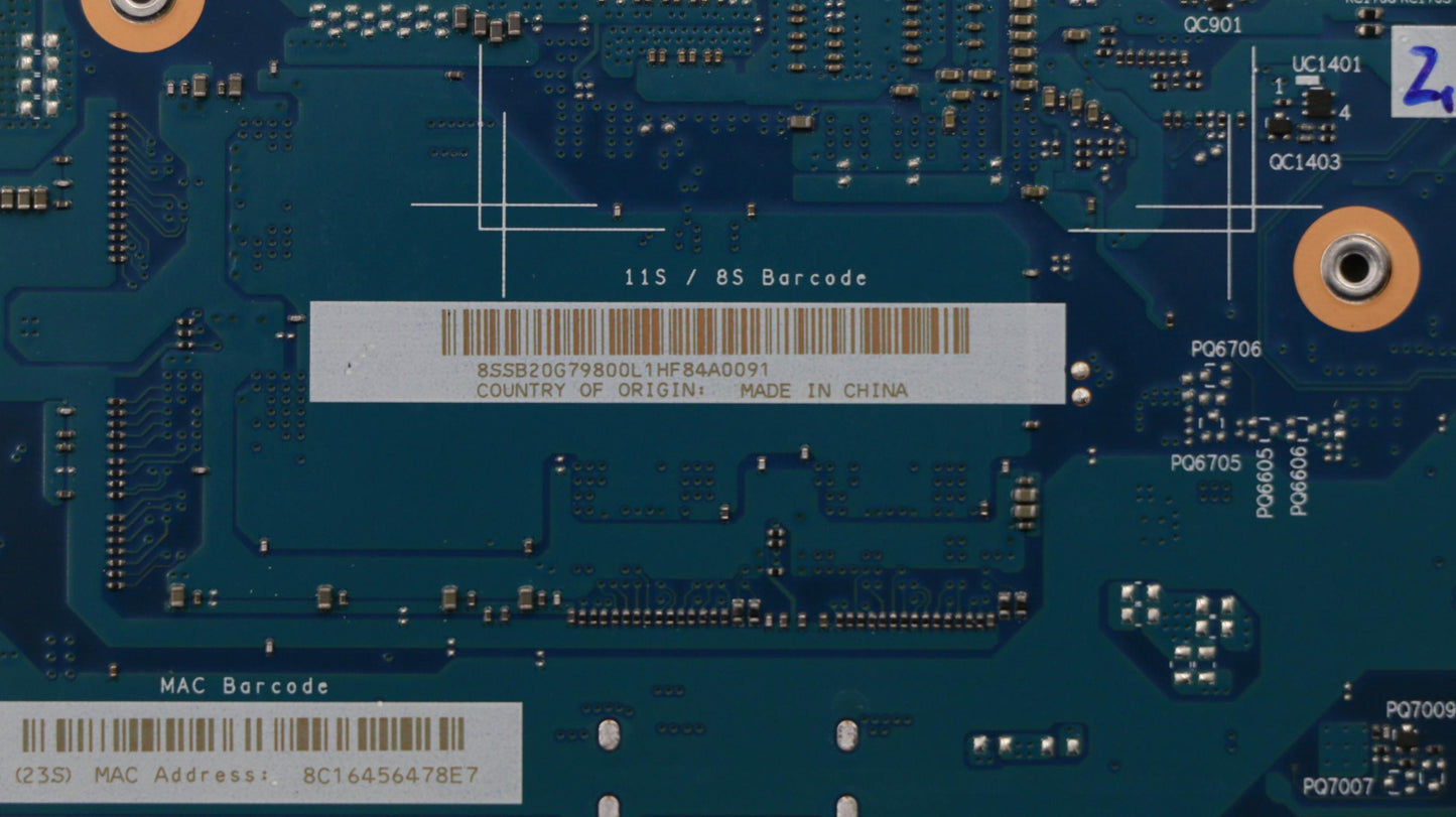 Lenovo Nok I58350U 8G Amt Ytpm2 - 01AW887