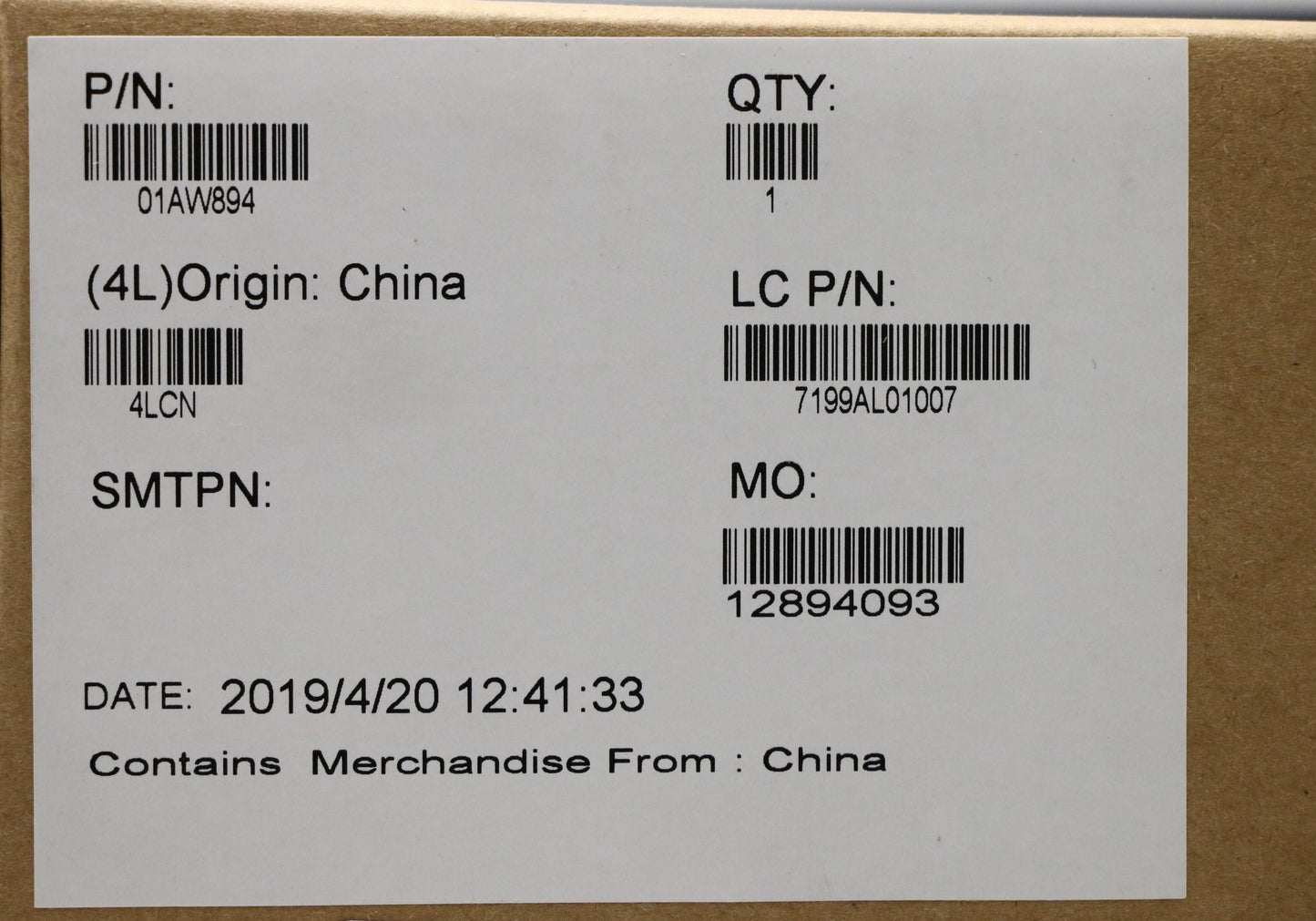 Lenovo 130Qhdlgdlbofprir - 01AW894