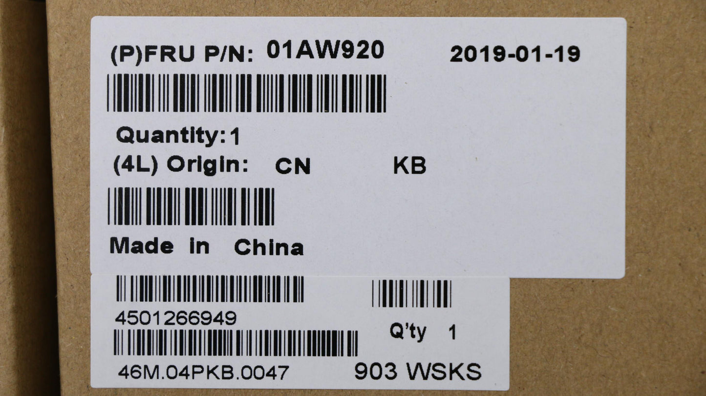 Lenovo Ma Mechanical Assemblies - 01AW920