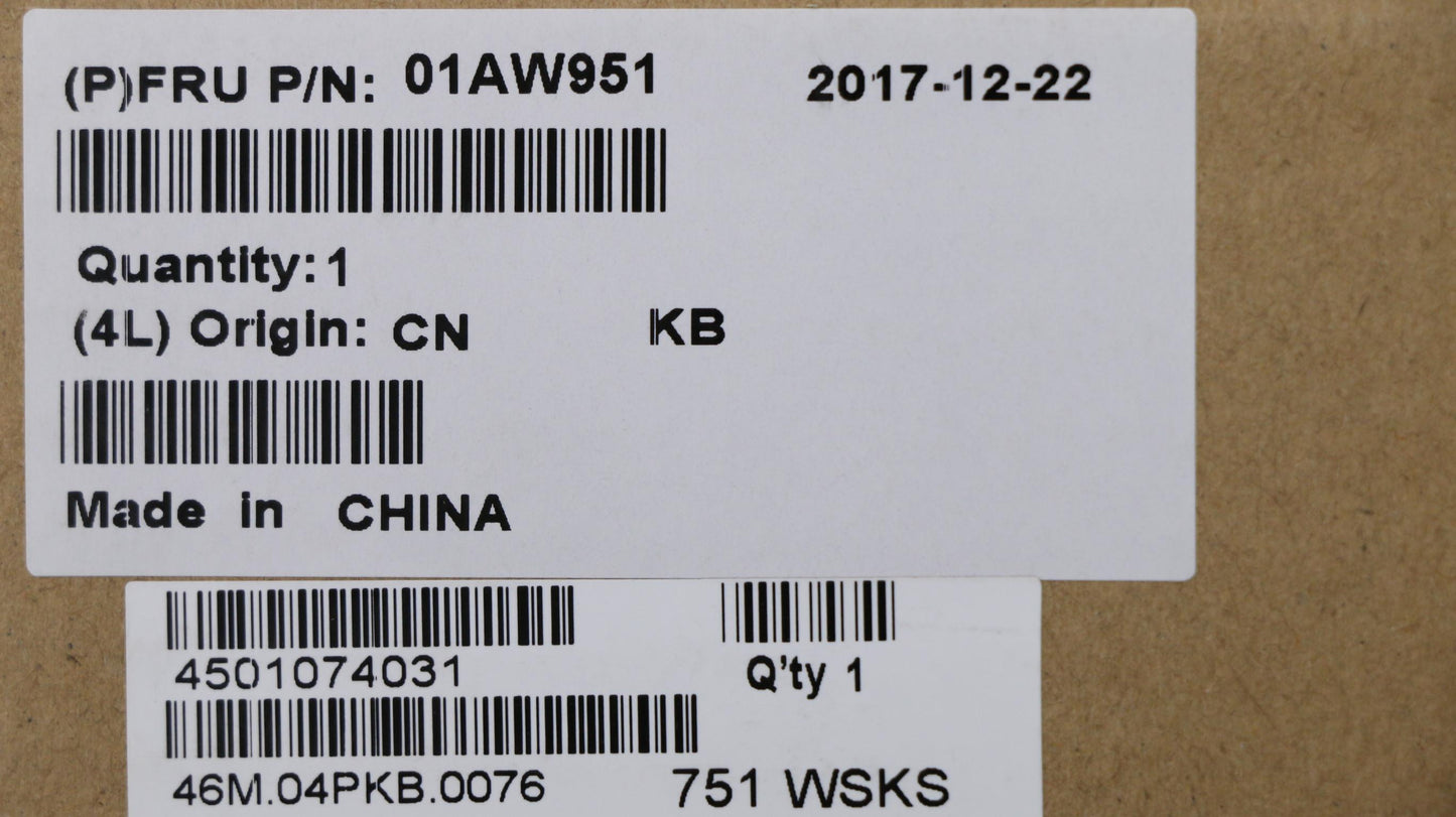 Lenovo Ma Mechanical Assemblies - 01AW951