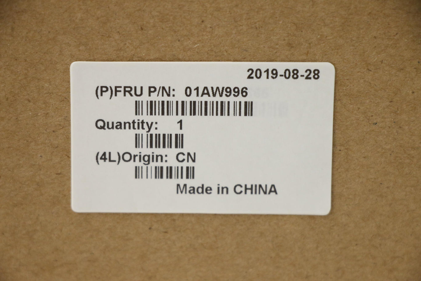 Lenovo Plastic - 01AW996
