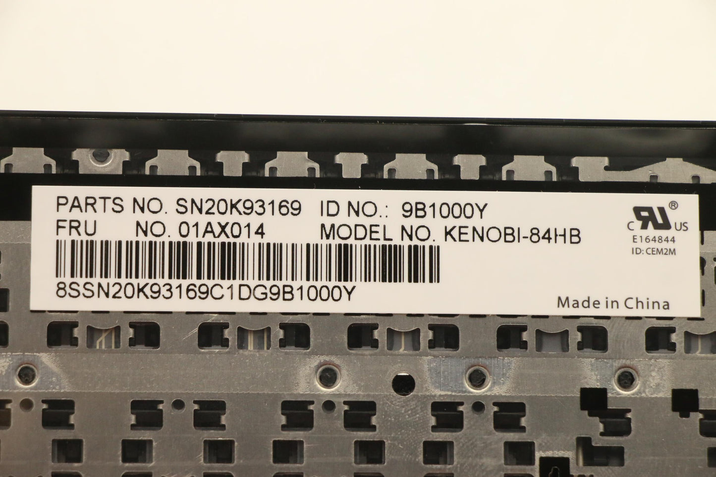 Lenovo Kenobi Kbd,Il,Cny - 01AX014