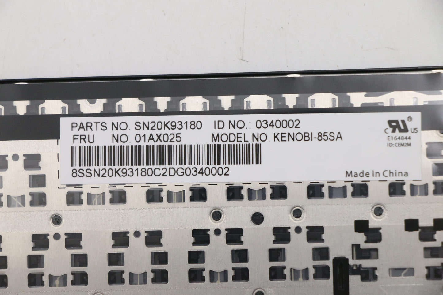 Lenovo Kenobi Kbd,Si,Cny - 01AX025