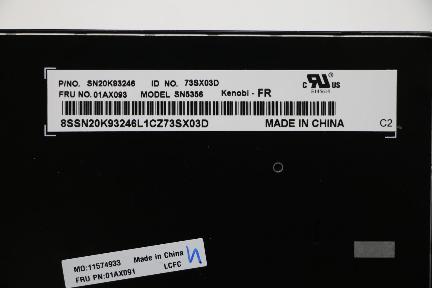 Lenovo Kenobi Kbd,Fr,Ltn - 01AX091