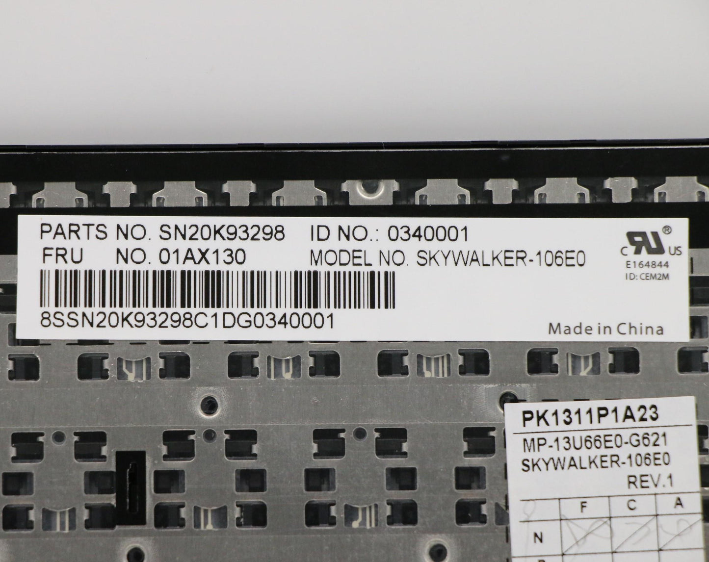 Lenovo Skywalkerkbd,Es,Cny - 01AX130