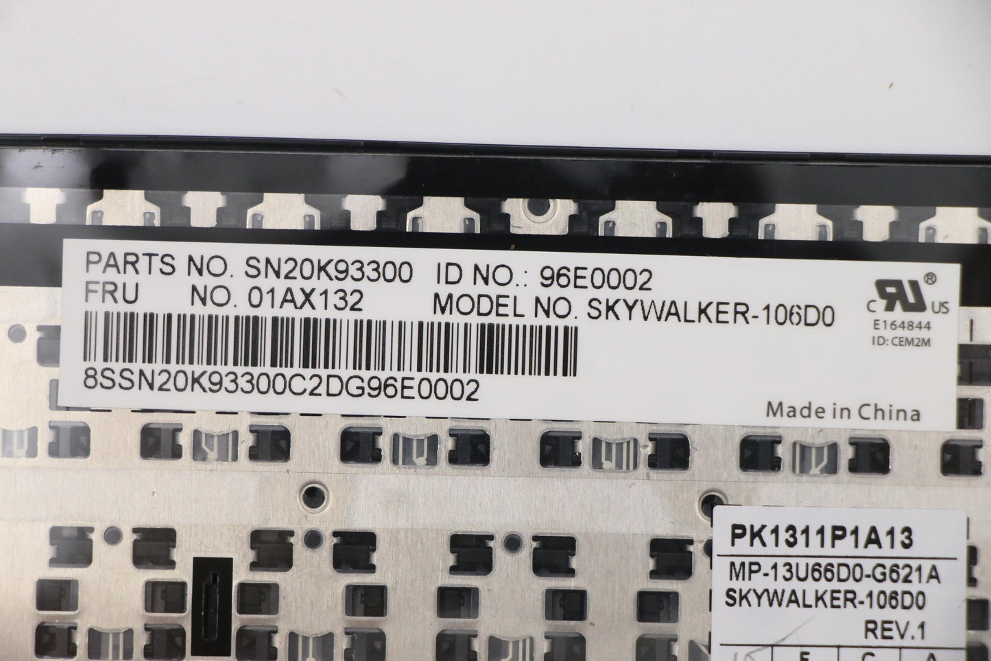 Lenovo Skywalkerkbd,De,Cny - 01AX132