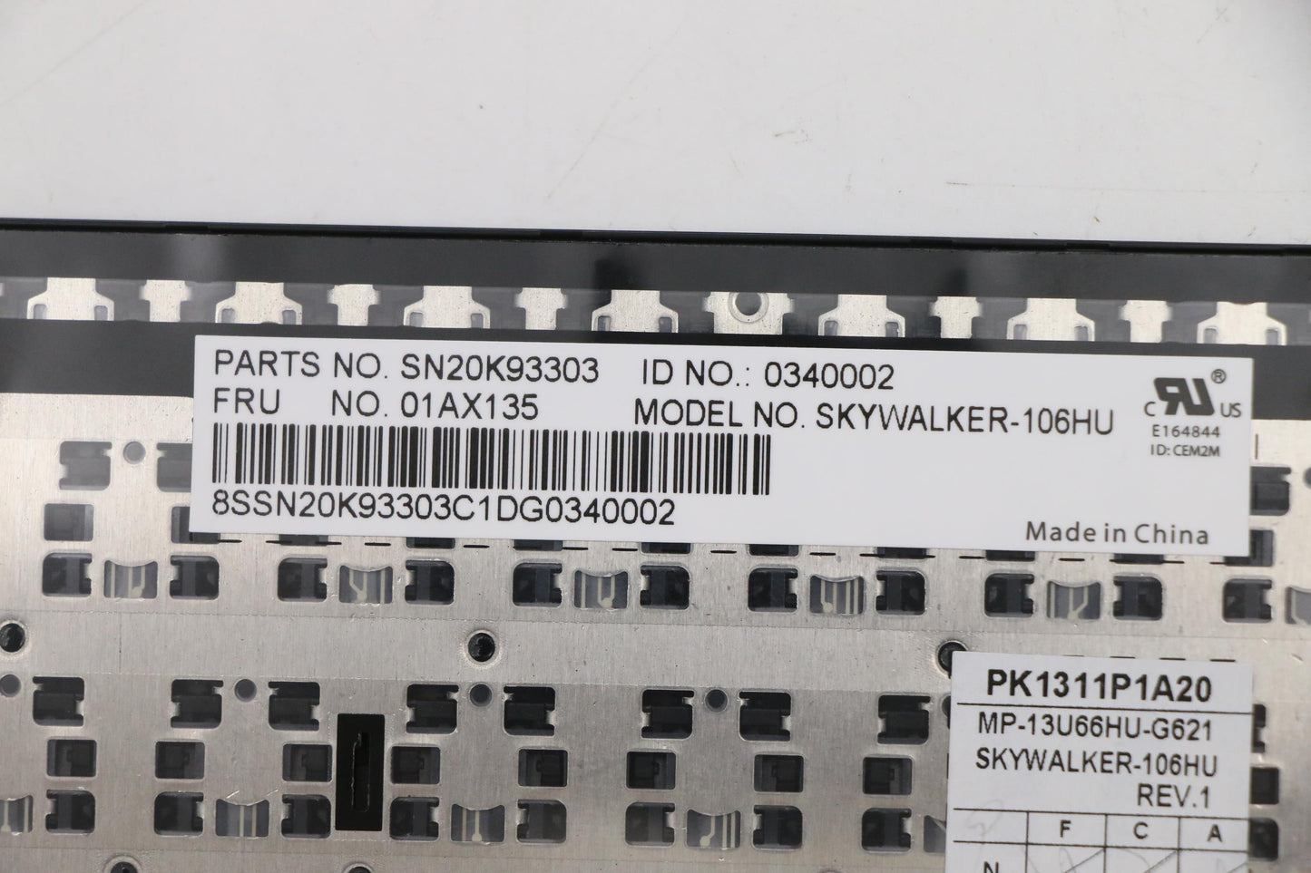 Lenovo Skywalkerkbd,Hu,Cny - 01AX135